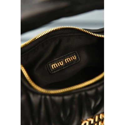 Miu Miu Wander Matelasse Nappa Leather