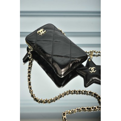 Chanel Phone Holder with Chain