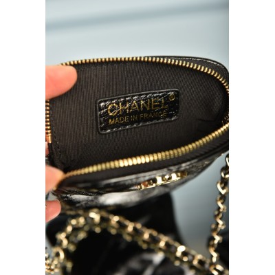 Chanel Phone Holder with Chain