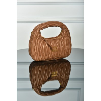 Miu Miu Wander Matelasse Nappa Leather