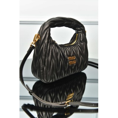 Miu Miu Wander Matelasse Nappa Leather