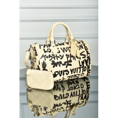 Louis Vuitton Speedy P9 Bandouliere 30 Scribble