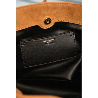 Saint Laurent Jamie Shoulder Pouch In Suede