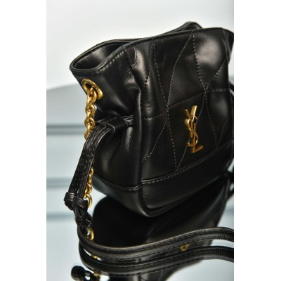 Saint Laurent Jamie Mini Shoulder Pouch In Lambskin