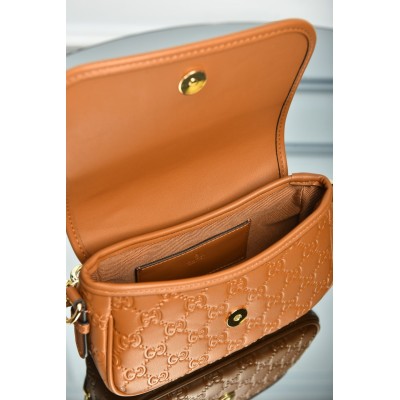 Gucci GG Emblem Shoulder Bag