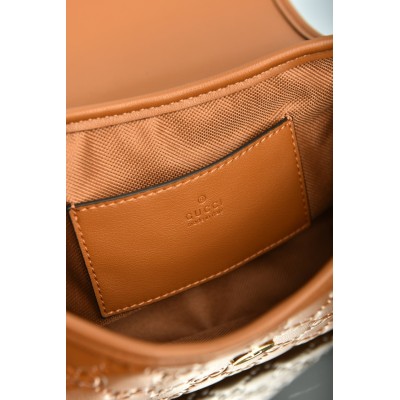 Gucci GG Emblem Shoulder Bag