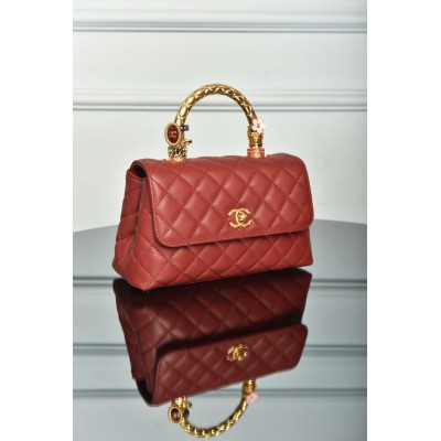 Chanel Flap Bag with Top Handle