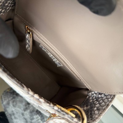 Dior Mini Lady Dior Python Bag