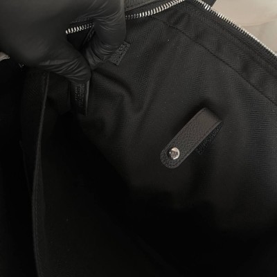 Loewe Goya Thin Briefcase In Soft Grained Calfskin