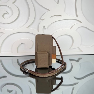 Hermes Epsom Phone Case Crossbody Bag