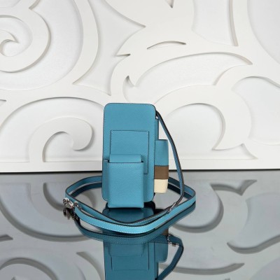 Hermes Epsom Phone Case Crossbody Bag