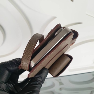 Hermes Epsom Phone Case Crossbody Bag