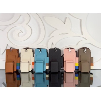 Hermes Epsom Phone Case Crossbody Bag