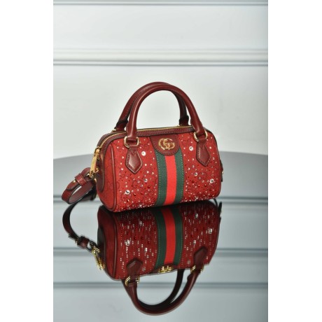 Gucci Ophidia Mini Boston Bag