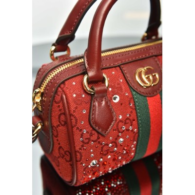 Gucci Ophidia Mini Boston Bag