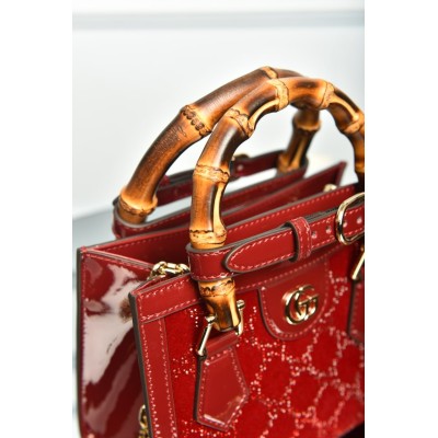 Gucci Diana Crystals Small Tote Bag