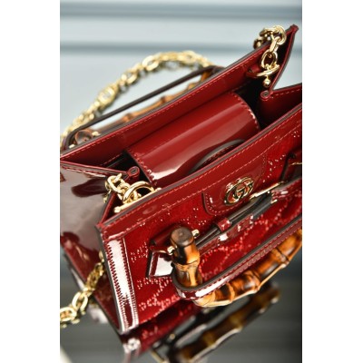 Gucci Diana Crystals Small Tote Bag