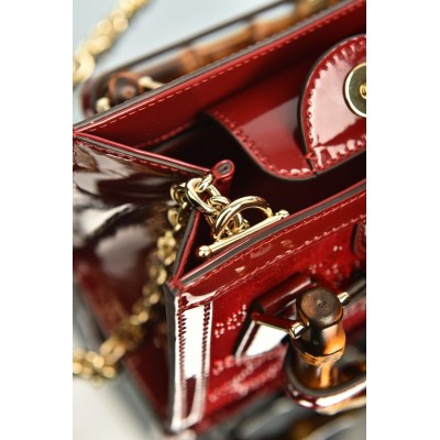 Gucci Diana Crystals Small Tote Bag