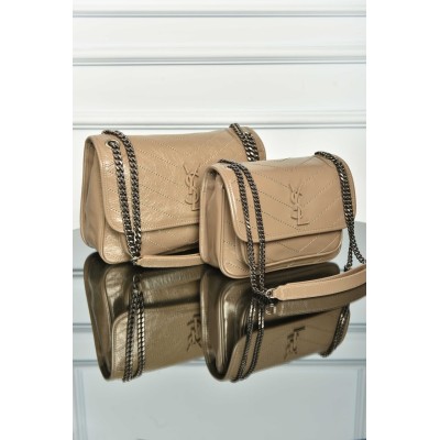 Saint Laurent Niki Medium In Grained Lambskin