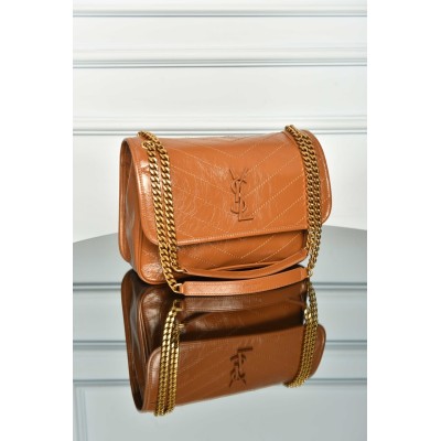 Saint Laurent Niki Medium In Grained Lambskin