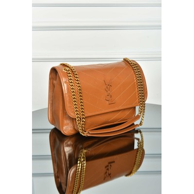 Saint Laurent Niki Medium In Grained Lambskin