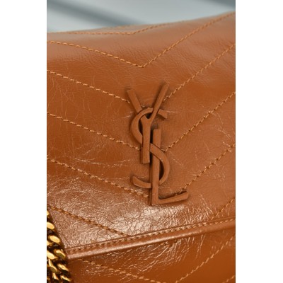 Saint Laurent Niki Medium In Grained Lambskin