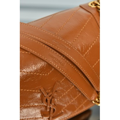 Saint Laurent Niki Medium In Grained Lambskin