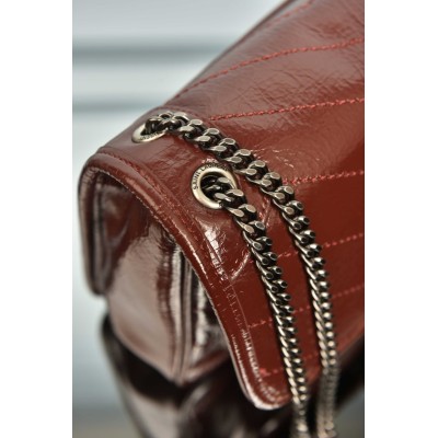 Saint Laurent Niki Small In Grained Lambskin