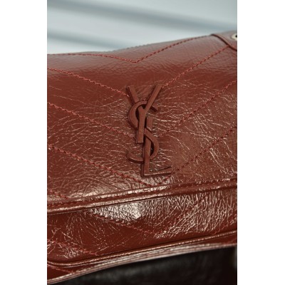 Saint Laurent Niki Small In Grained Lambskin