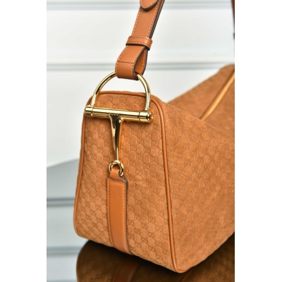 Gucci Half Horsebit Large Shoulder Bag