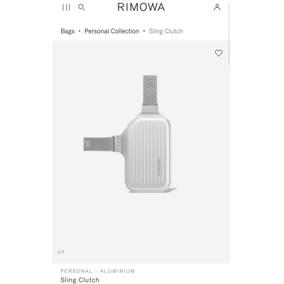 Rimowa Personal Aluminium Sling Clutch