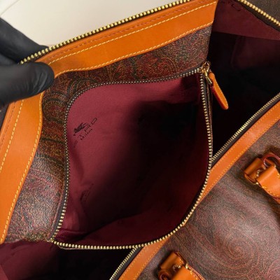 Etro Paisley Travel Duffle Bag