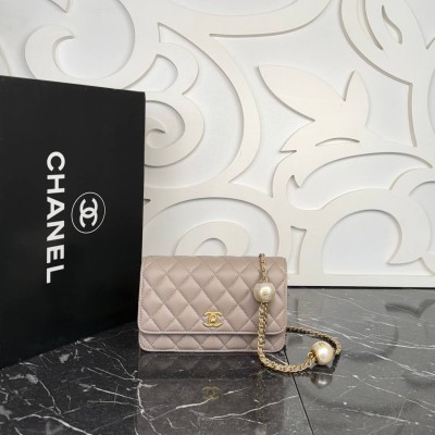 Chanel Wallet on A Chain Pearl Strap