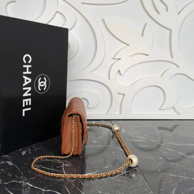 Chanel Wallet on A Chain Pearl Strap