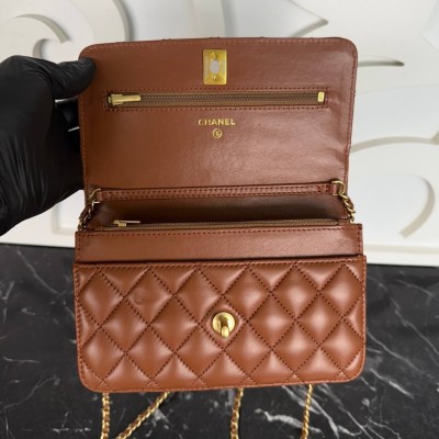 Chanel Wallet on A Chain Pearl Strap