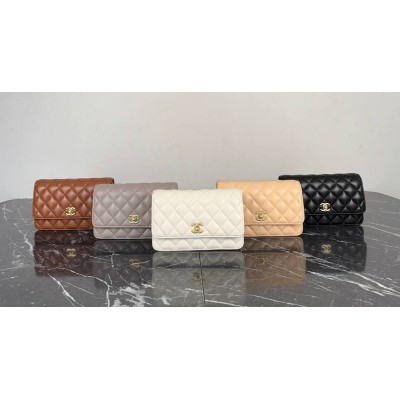 Chanel Wallet on A Chain Pearl Strap