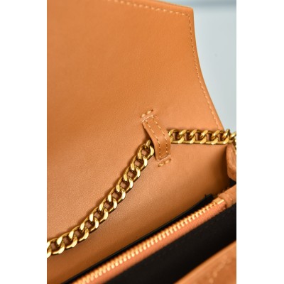 Saint Laurent Cassandre Envelope Chain Wallet