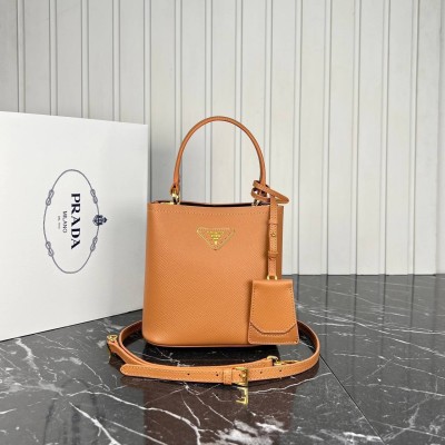 Prada Panier Mini Saffiano Leather Bag