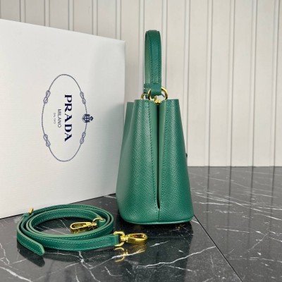 Prada Panier Mini Saffiano Leather Bag