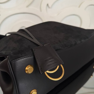 Balenciaga Rodeo Suede Handbag Medium