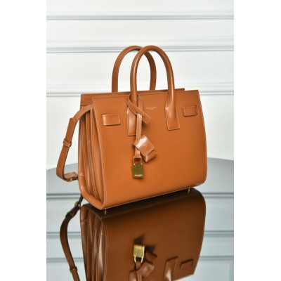 Saint Laurent Sac De Jour Baby Leather Bag