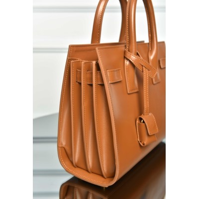 Saint Laurent Sac De Jour Baby Leather Bag