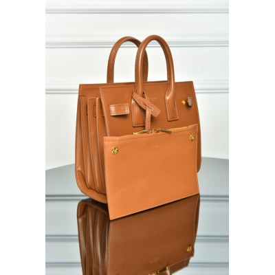 Saint Laurent Sac De Jour Baby Leather Bag