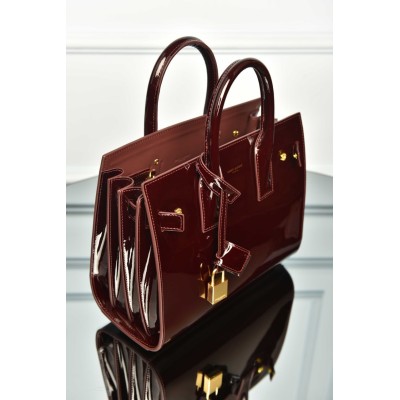 Saint Laurent Sac De Jour Baby Leather Bag