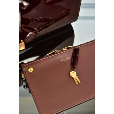 Saint Laurent Sac De Jour Baby Leather Bag