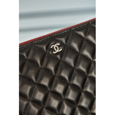 Chanel Classic Zip-Up Clutch