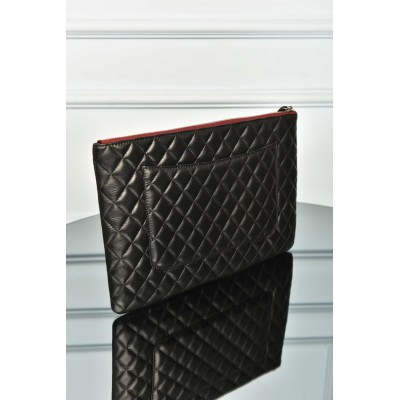 Chanel Classic Zip-Up Clutch
