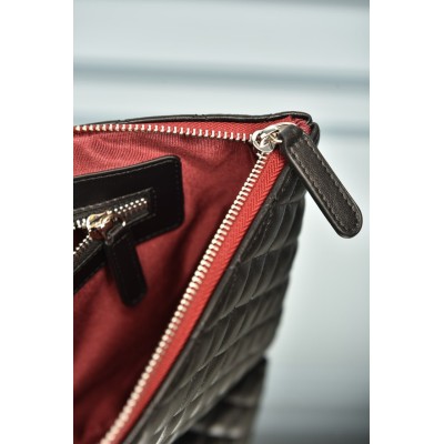 Chanel Classic Zip-Up Clutch