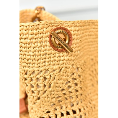 Saint Laurent Jamie Shopping Bag in Raffia