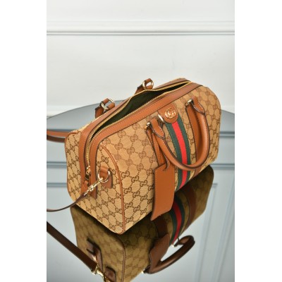 Gucci Ophidia Large Boston Bag